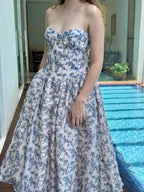 Fanny off-shoulder midi dress