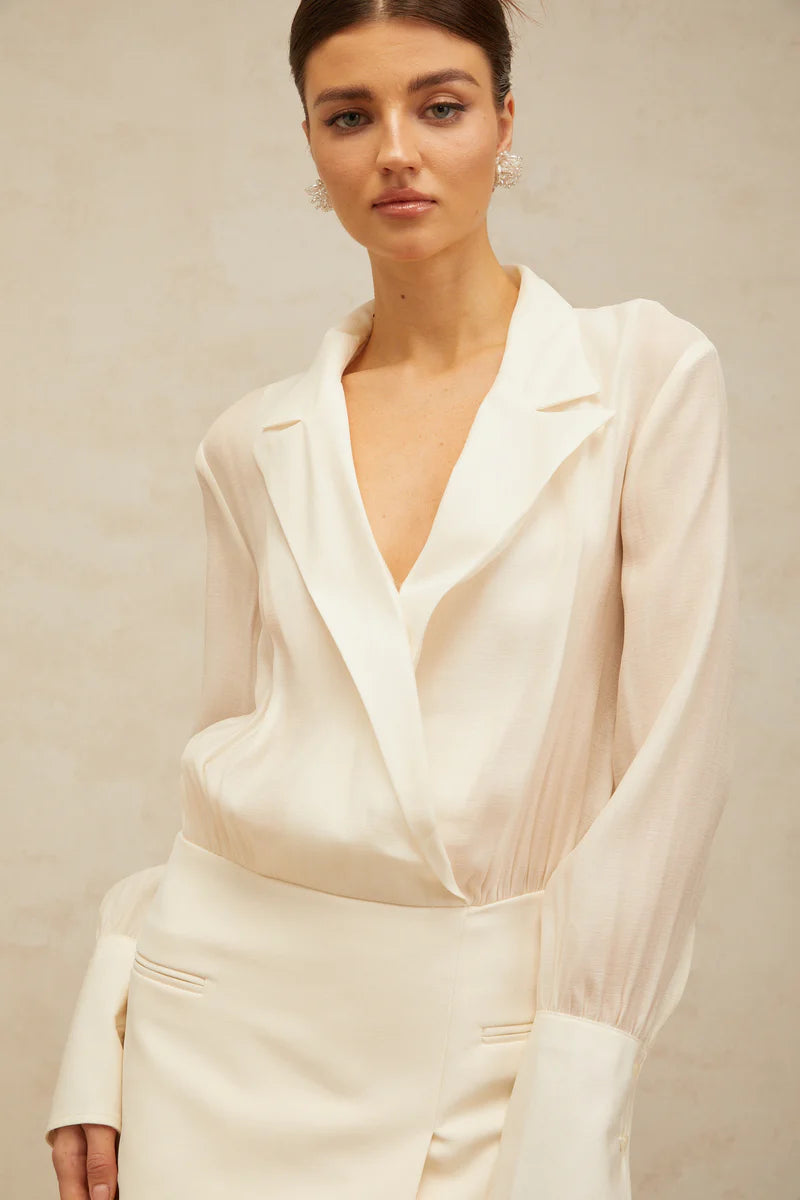 GISELLE SEMI-SHEER DRESS