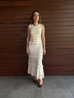 Airelle Vestido Largo Tejido