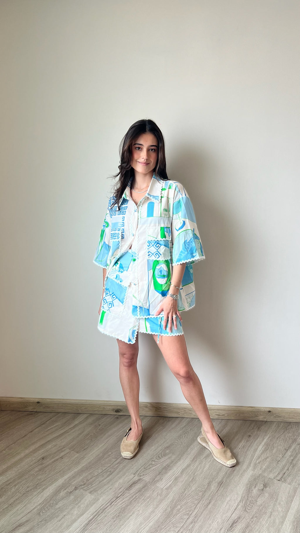 Geometrico Falda Co-ord Set