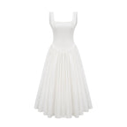 Sadie White Corset Gown