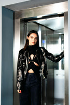 Vegan Leather Jacket