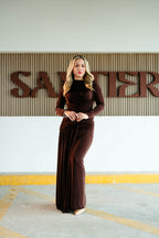 Sarah Vestido de Fiesta Manga Larga