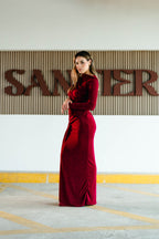 Sarah Vestido de Fiesta Manga Larga