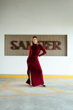 Sarah Vestido de Fiesta Manga Larga