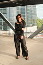 Clarabelle cut-out top