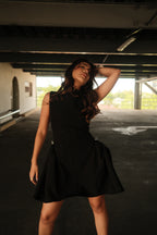 Turmalina Vestido Corto + decoración plata