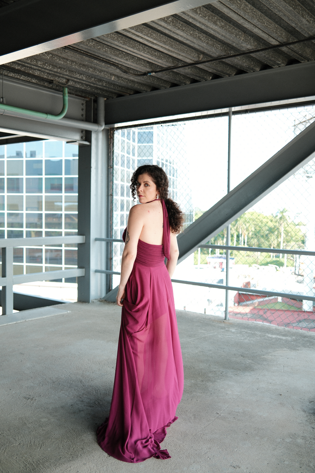 Kerstin Ruched Party Dress