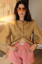 Clothilde Blusa Dorada