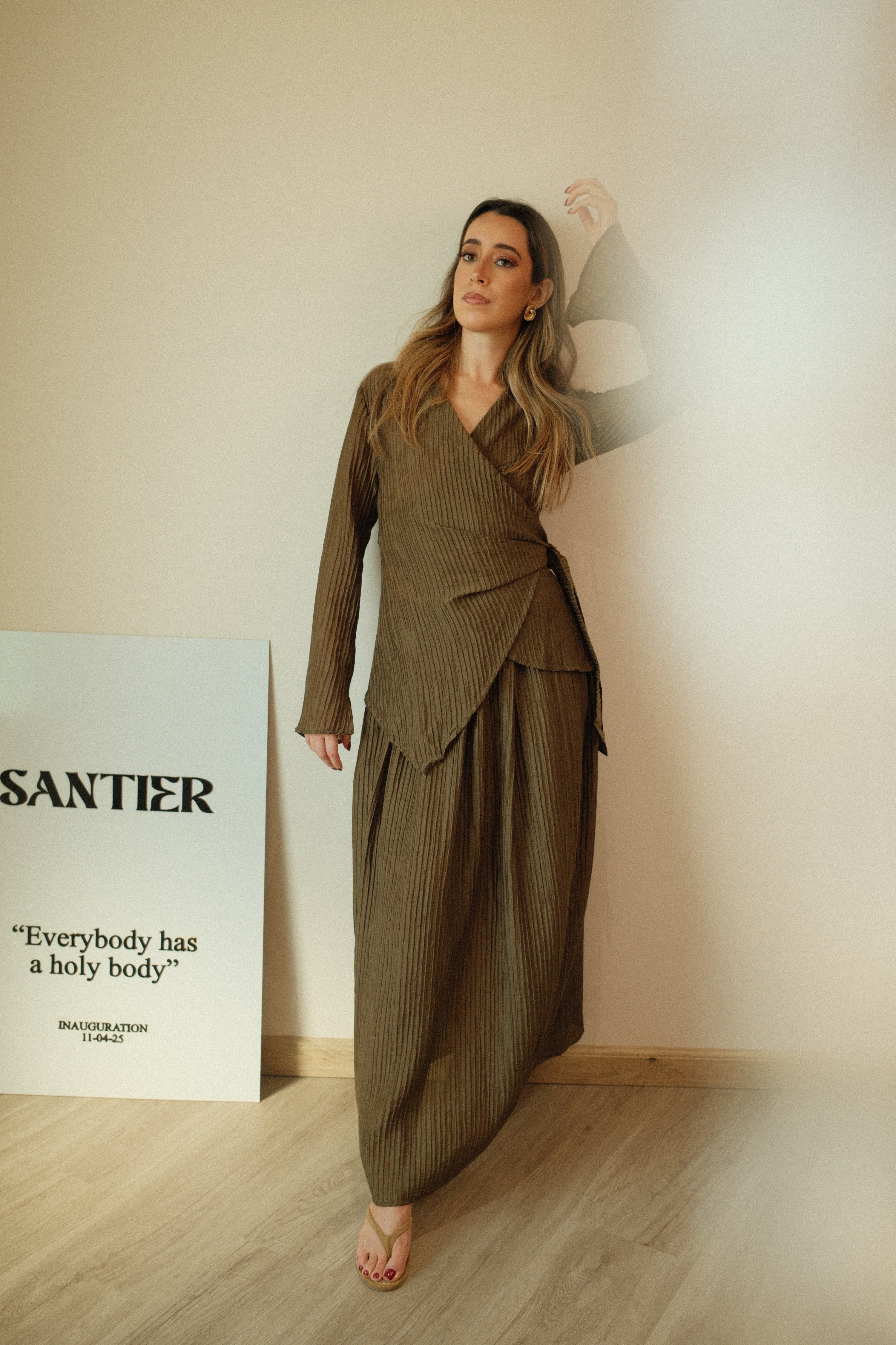 Set Japandi Blusa + Falda