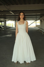 Sadie Vestido Corset Blanco