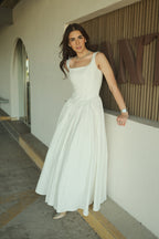 Sadie Vestido Corset Blanco