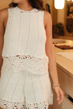 Inés Set tejido en Blusa + Short