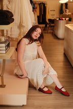 Irene Set tejido en Blusa + Falda