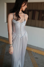 Nicoletta Vestido Largo Corset