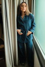 Jesse Set Denim camisa + pantalón casual