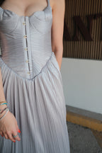 Nicoletta Vestido Largo Corset