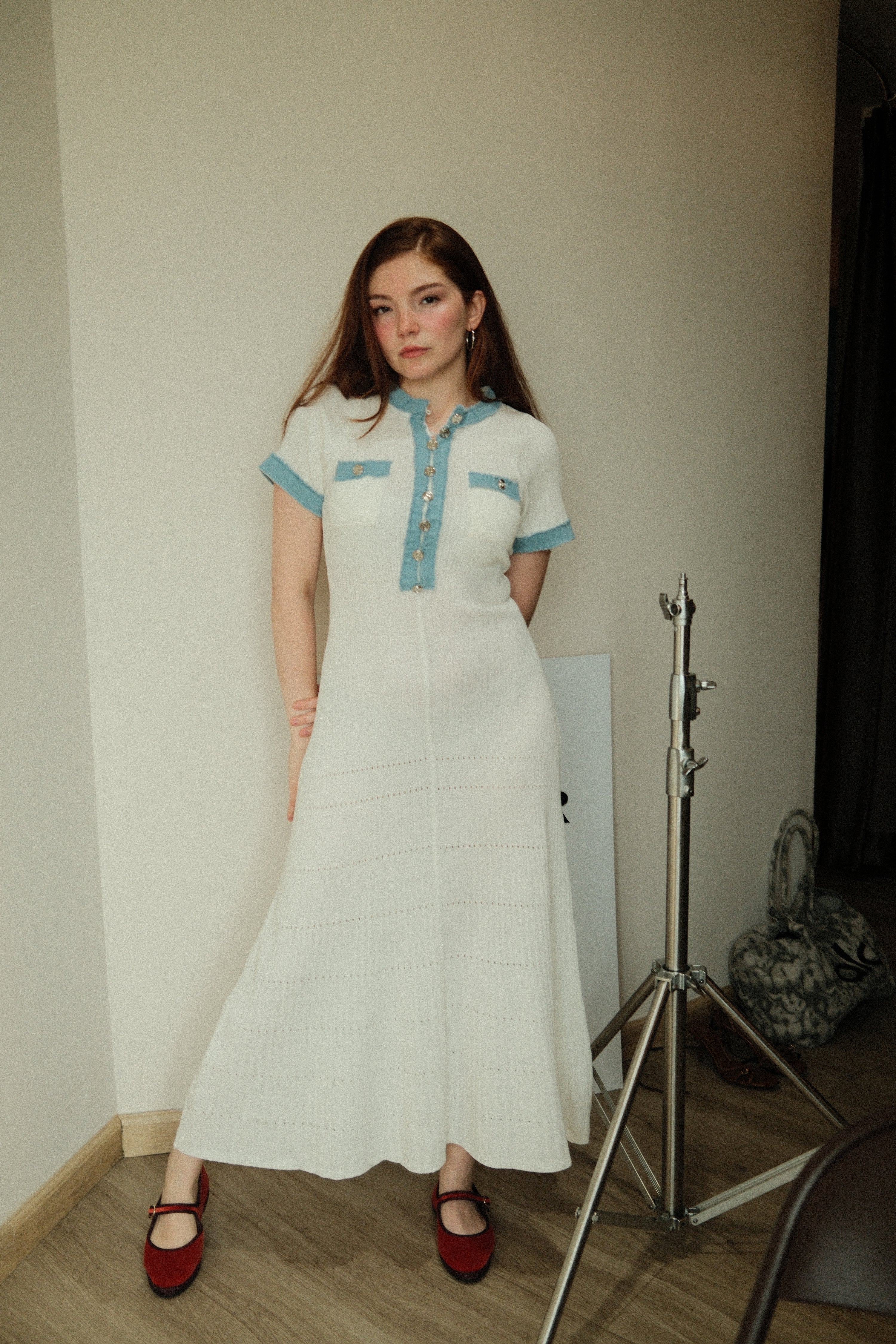 Alejandra Vestido Casual de Punto