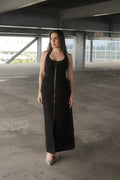 Adrienne Vestido Denim Oscuro Tirantes