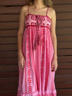 Crochet Vestido Largo