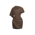 Francesca Brown Mini Dress