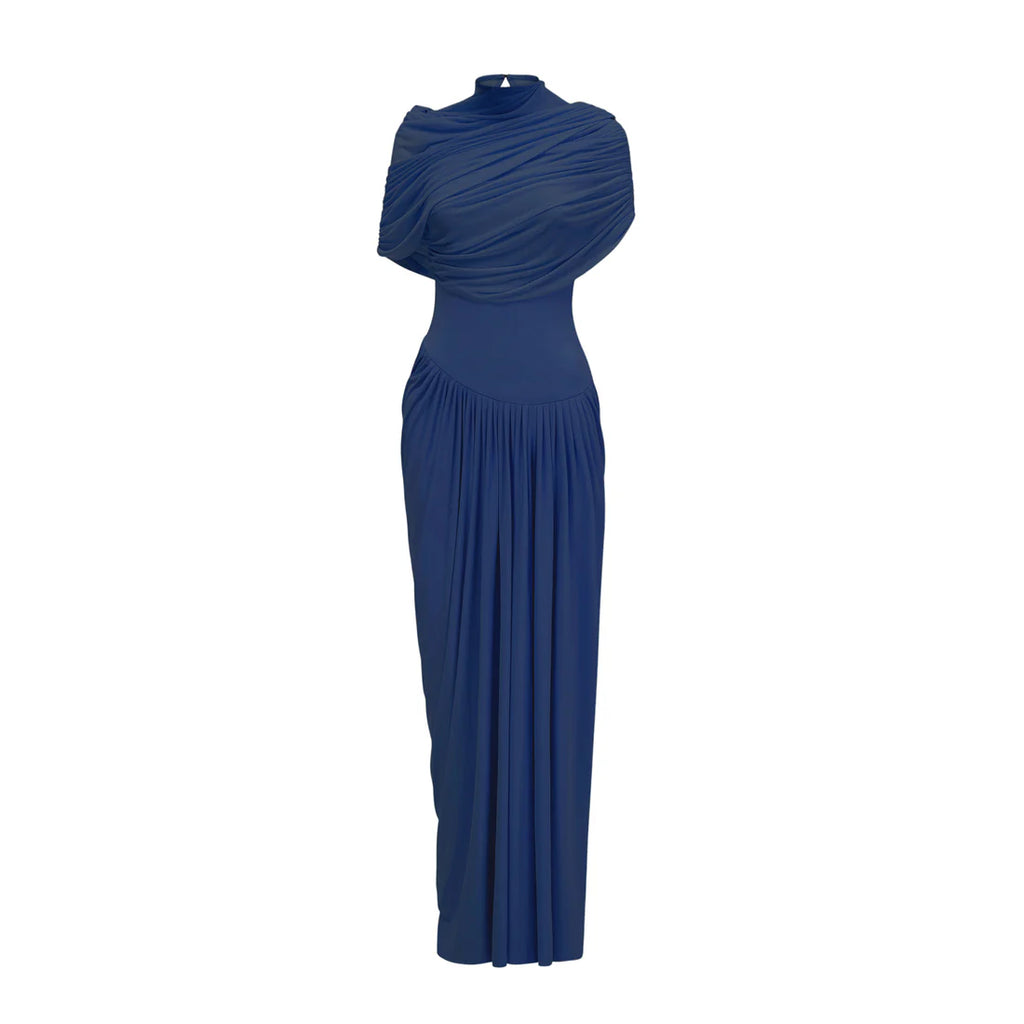 Catherine pleated maxi dress
