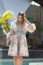 VESTIDO CORTO FLORES