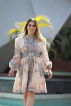 VESTIDO CORTO FLORES