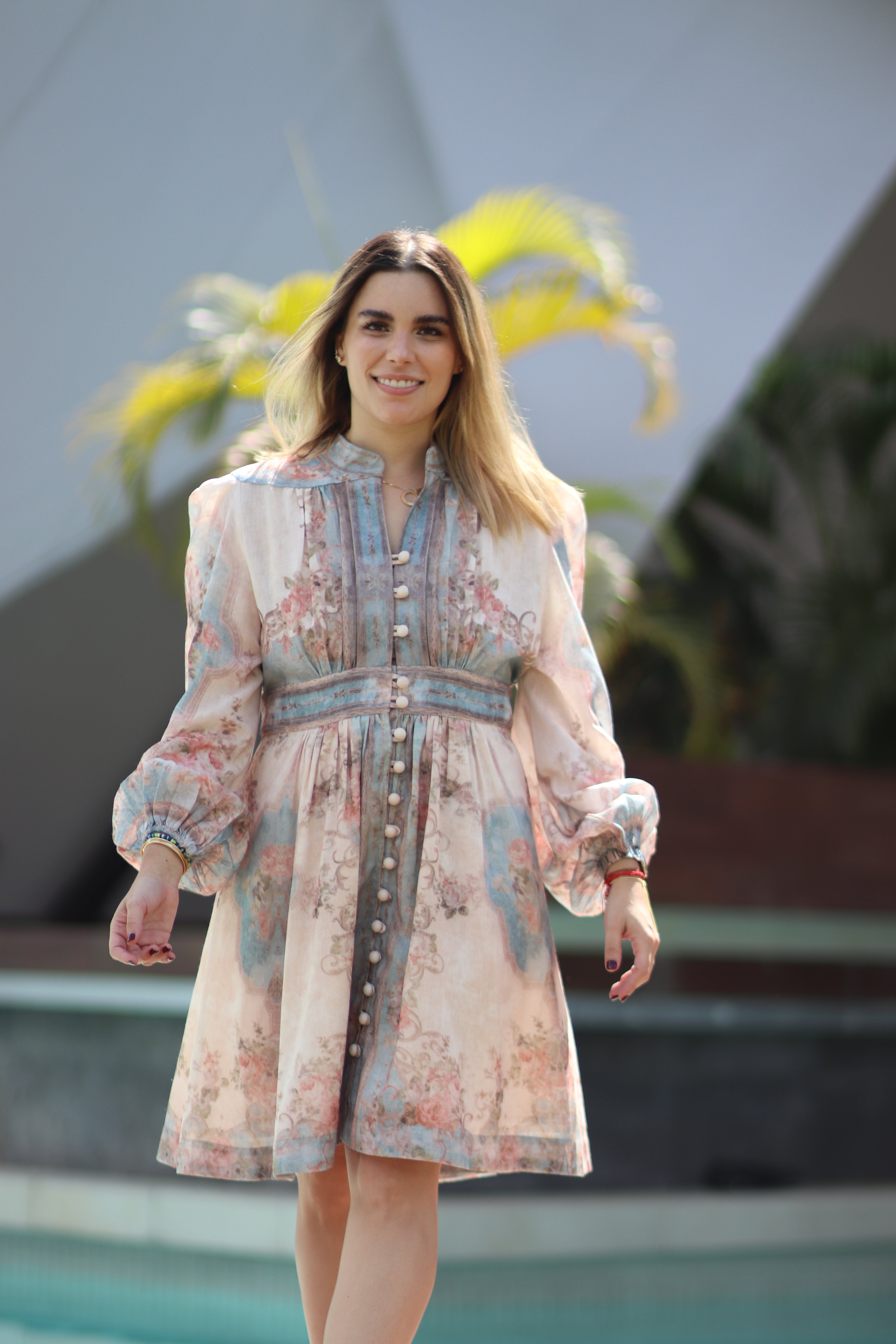 VESTIDO CORTO FLORES