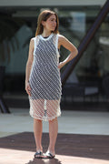 VESTIDO BLANCO MESH