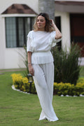 White Silk Set