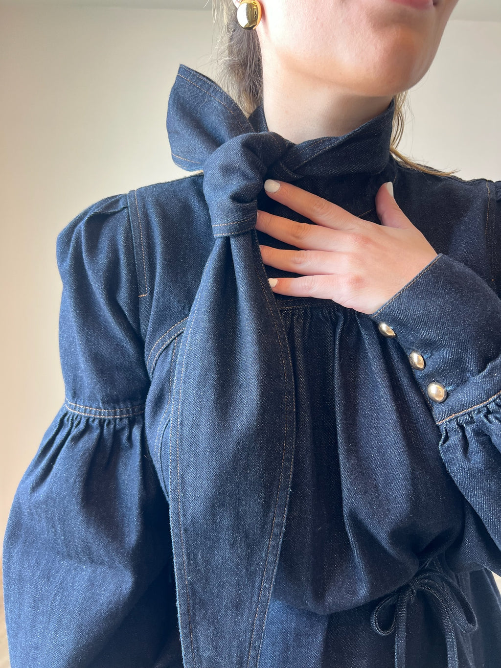 Mirabel Denim Mini Dress