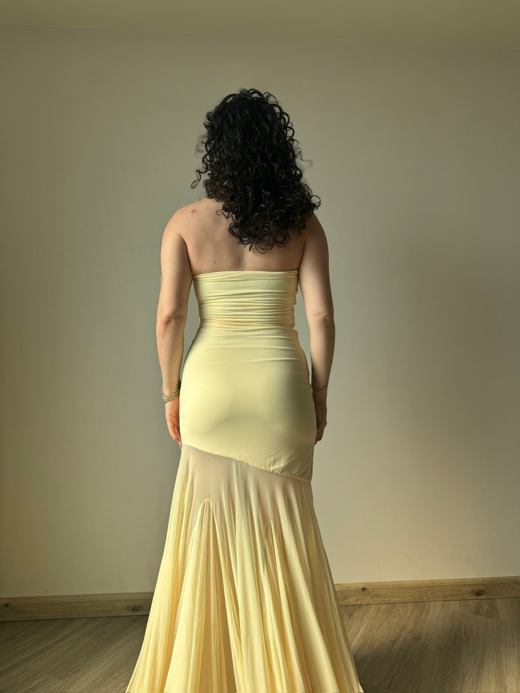Josiane Vestido strapless de fiesta