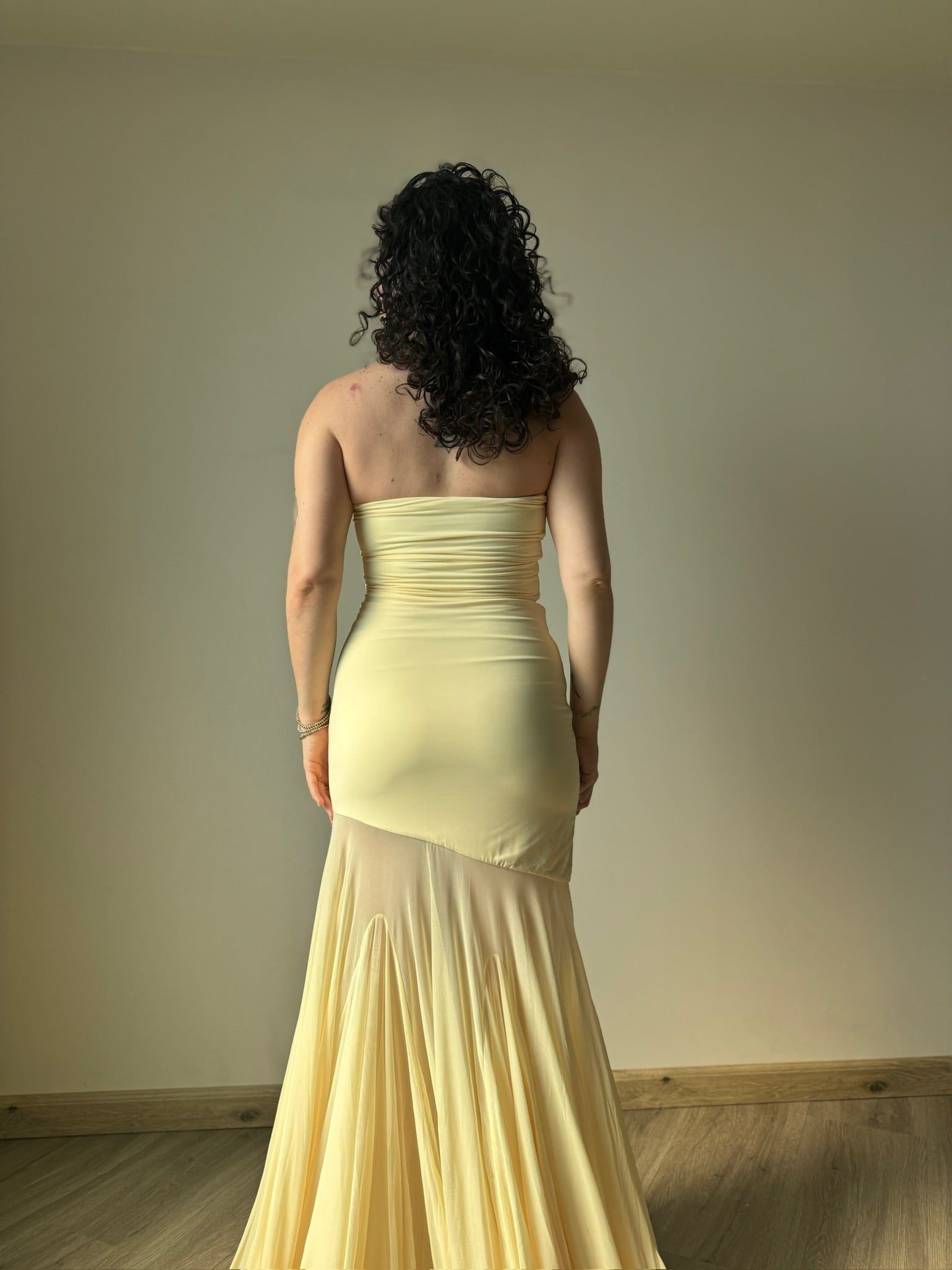 Josiane Vestido strapless de fiesta