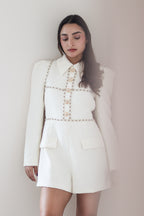 Irina Enterizo con perlas