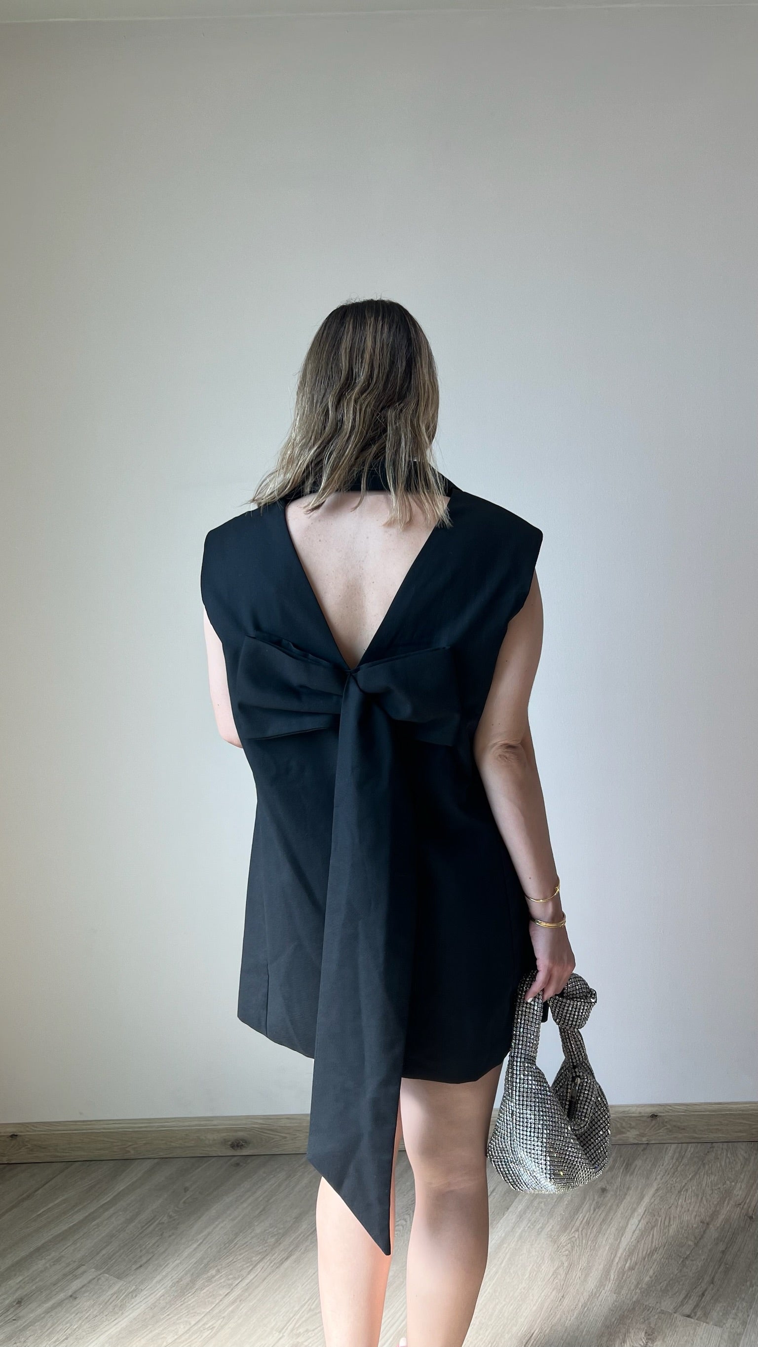 Irina sleeveless blazer dress