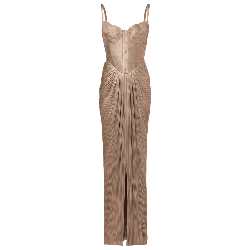 Nicoletta Vestido Largo Corset